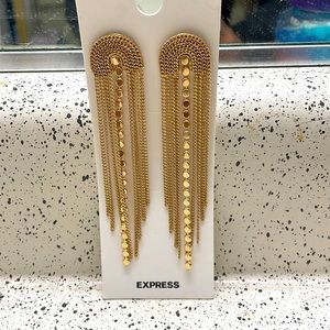 Gold plated earrings